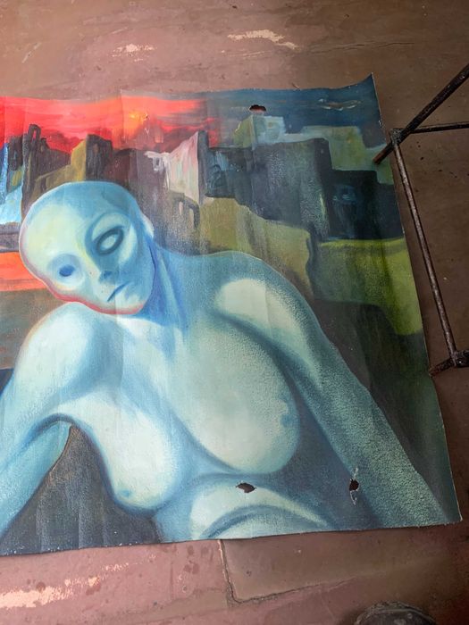 стара   картина,