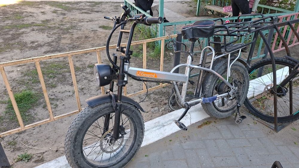 Электровелосипед геопард