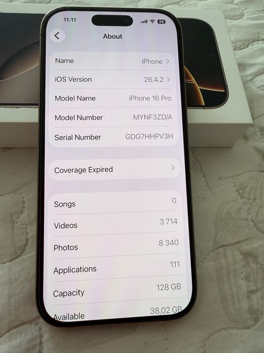 Iphone 16 pro 128GB