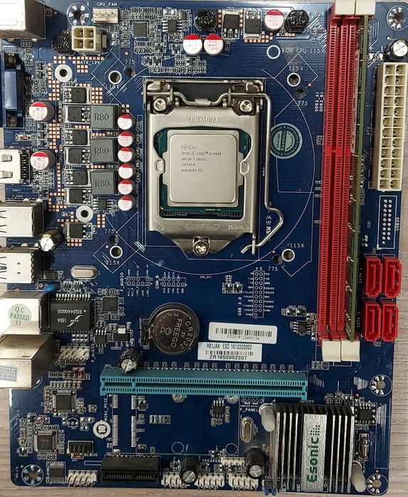 Gigabyte GA-H110M-DS2 DDR4. Gigabyte GA-H61M-2SPV. Esonic H81-JAK DDR3