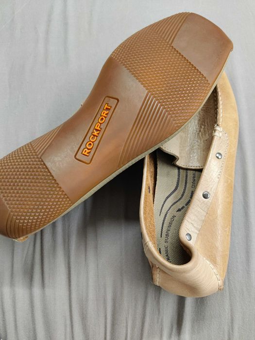 Мъжки кожени летни обувки Rockport