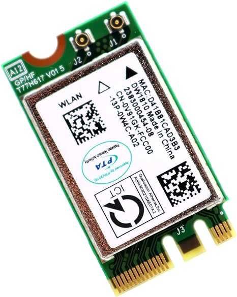 Qualcomm QCA9377 802.11 AC Wifi si Bluetooth
