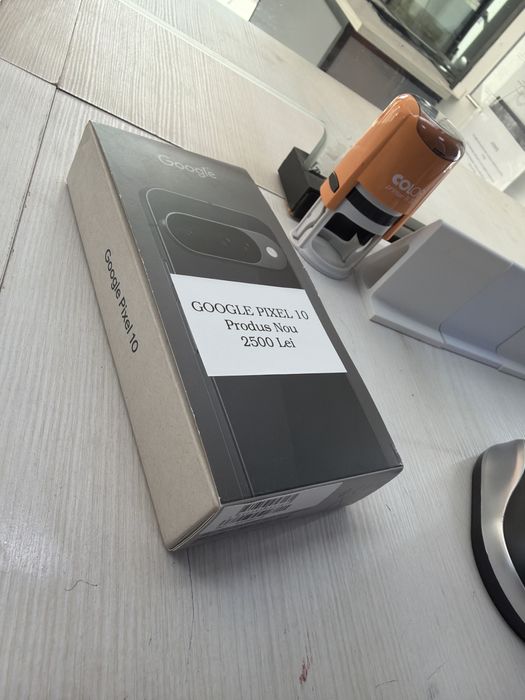 Google Pixel 10 – NOU, sigilat – Cameră TOP + Android curat – SUPER PREȚ