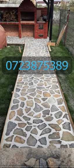 Piatră de Munte Selecționată pentru O Curte cu Aspect Nobil