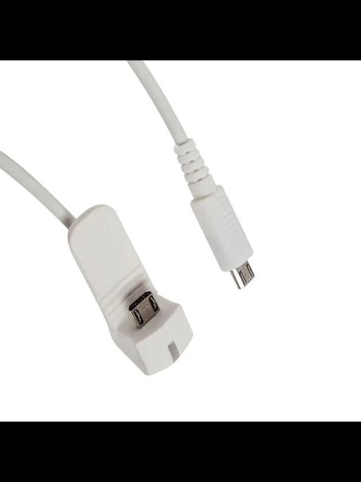 Противокражный кабель Eagle A6150BW (Reverse Micro USB - Micro USB)