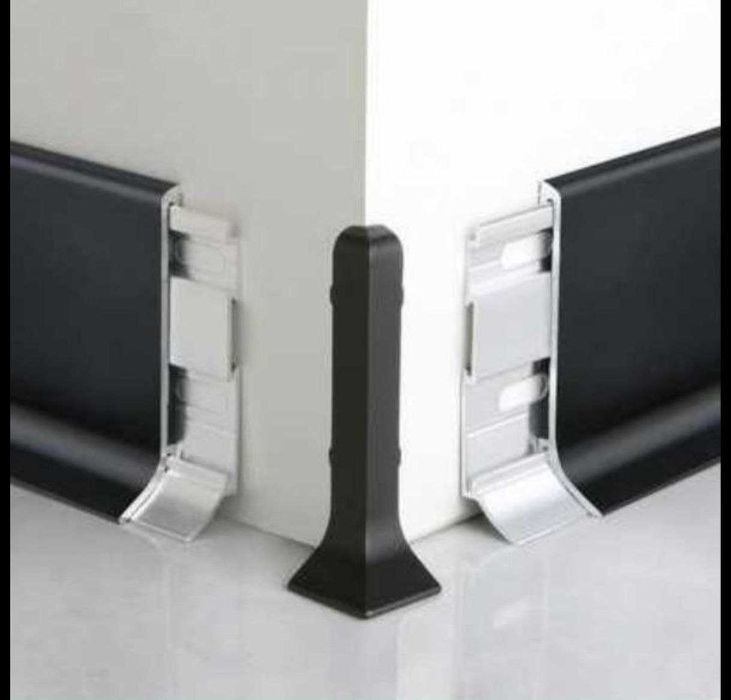 Алюмин Плинтус va Plintus MDF, dyuropolimer, Plastik, Polyuretan