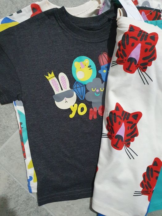 Set 5 tricouri bumbac George 1.5/ 2 ani