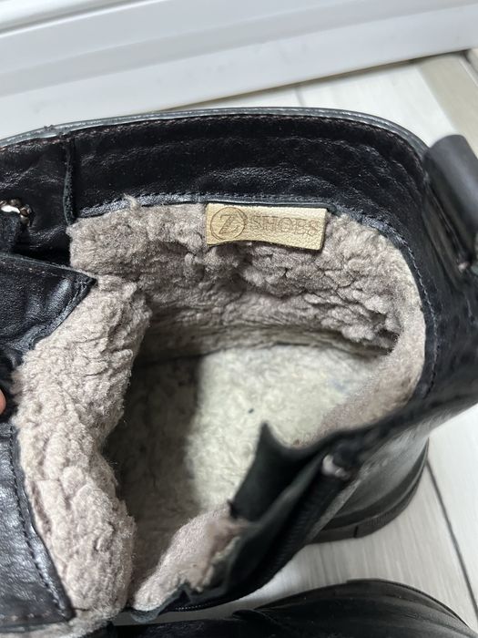 Мужские сапоги зима натуралка