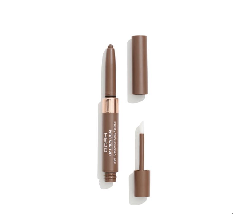 Червило 2 в 1 Gosh LIP LINE'N COAT