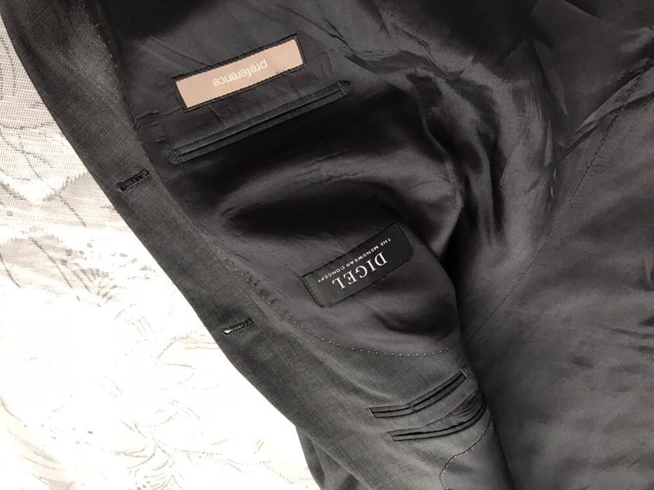 100% вълна DIGEL Duncan Modern Fit - мъжки сака - 50 M-L