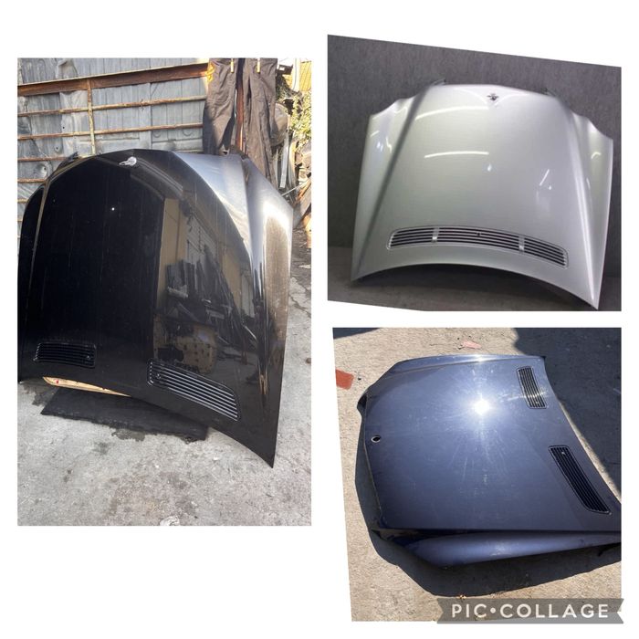 Преден капак Mercedes S class W221 -Черен, сив и тъмно син