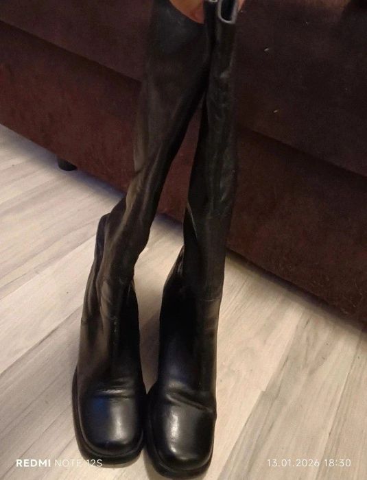 Cizme din piele Vivance nr 39
