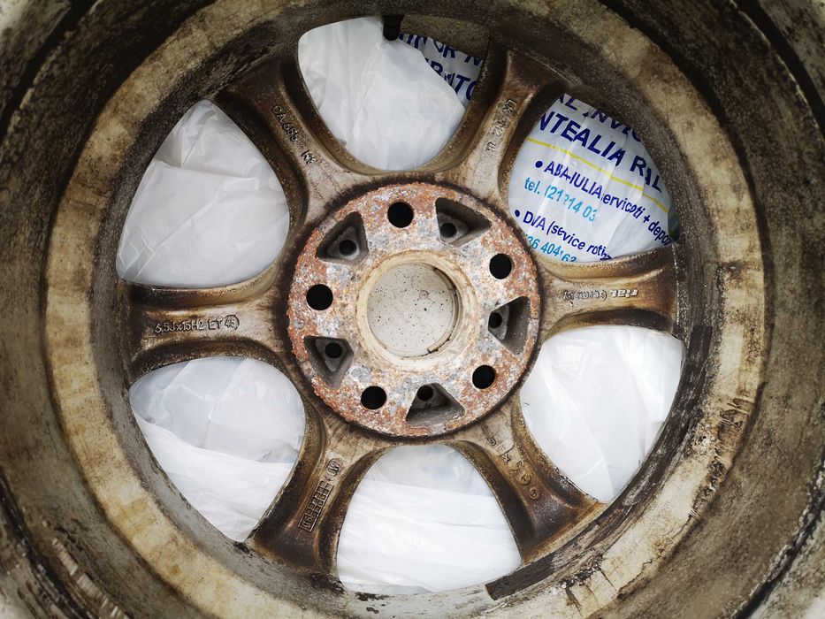 Jante aluminiu cu anvelope iarna 195/65/15