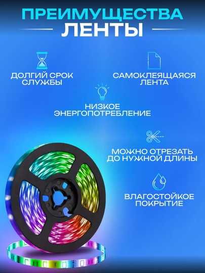 Светодиодная лента RGB Xtrike Me HT-5050