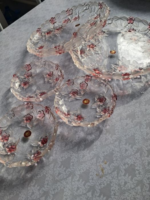 Красивый чешский сервиз