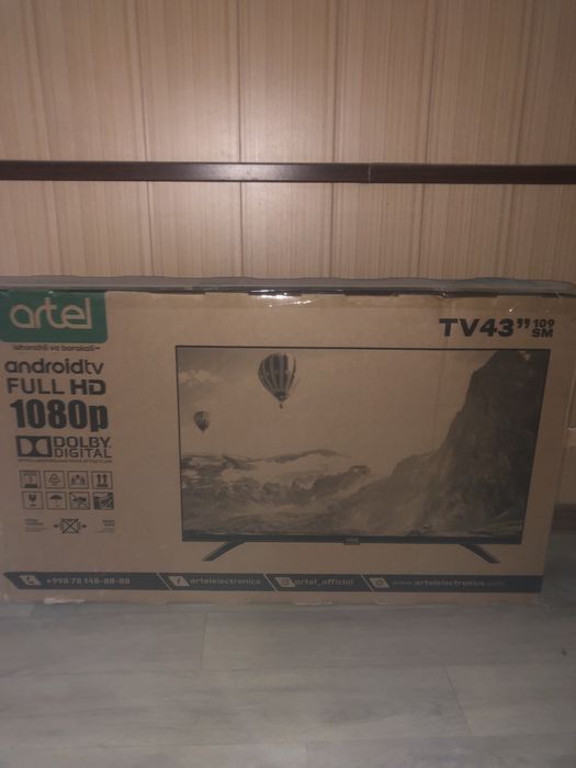 Artel 43 televizor Yangi televizor
