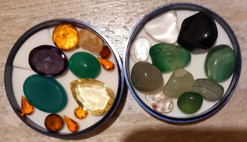 Синтетични камъни за бижута - рубин, смарагд/изумруд