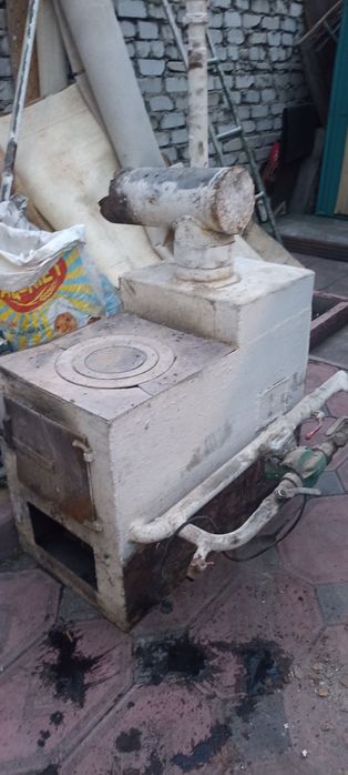Продам печь с маторчиком