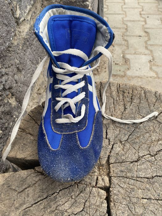 Барсовки асикс. Синий цвет.