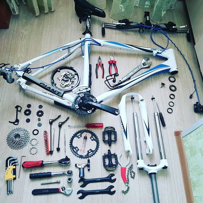 Ремонт велосипедов.