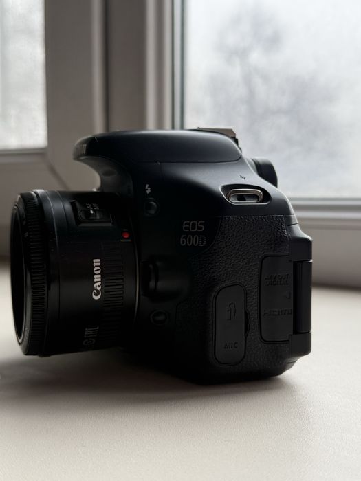 Canon 600d 50mm f1.8 и 18-55