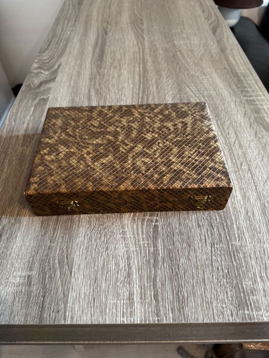 Ретро комплект 6 лъжички Shell и сервираща лъжица,  Sheffield England