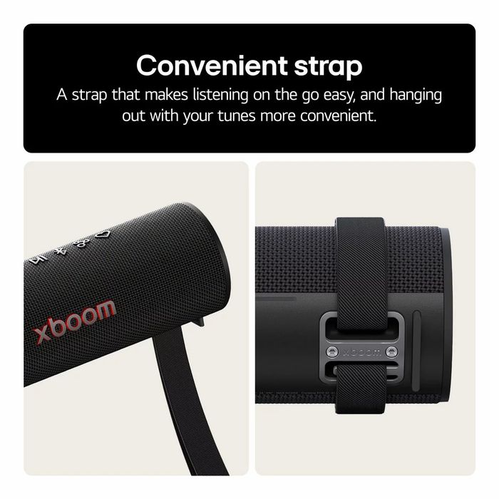 LG XBOOM Grab by will.i.am Portable Bluetooth Speaker