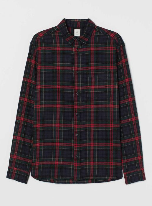 H&M - 7 camasi bumbac sezon rece mar.M noi, eticheta, talie 105-110 cm