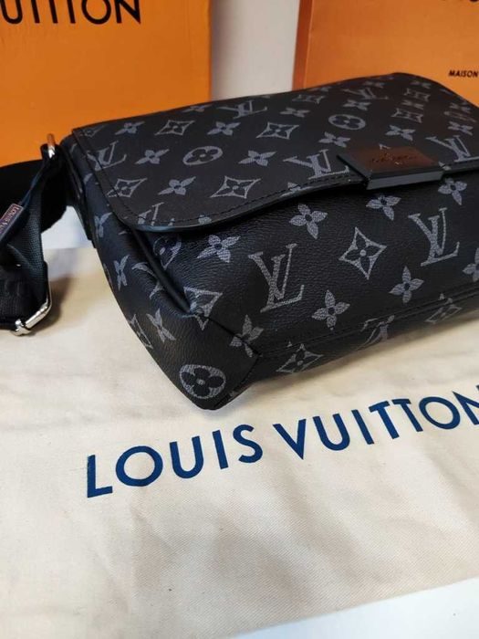 Louis Vuitton Geantă pentru bărbați piele 87-88