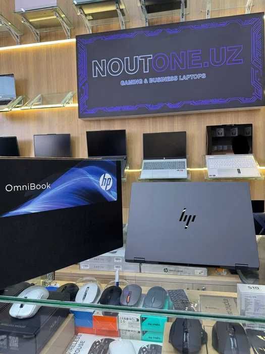 Ноутбук HP OmniBook X Flip 16 Intel Core Ultra 7 16" 3K Touch 16/512