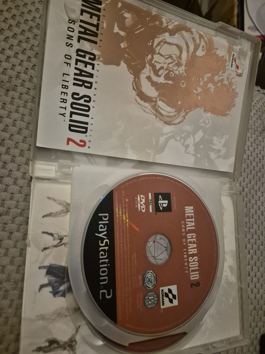 Joc de colecție Metal Gear Solid 2, complet ptr  PlayStation 2, ps2 play station 2 ps 2.
