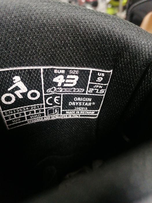 Боти Alpinestars Origin Andes Web мото турист