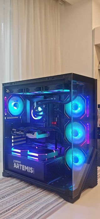Геймърско Мощнo РС Intel R5 9600X/32Gb D5/1TB SSD/MSI RTX 5060/Гаранция
