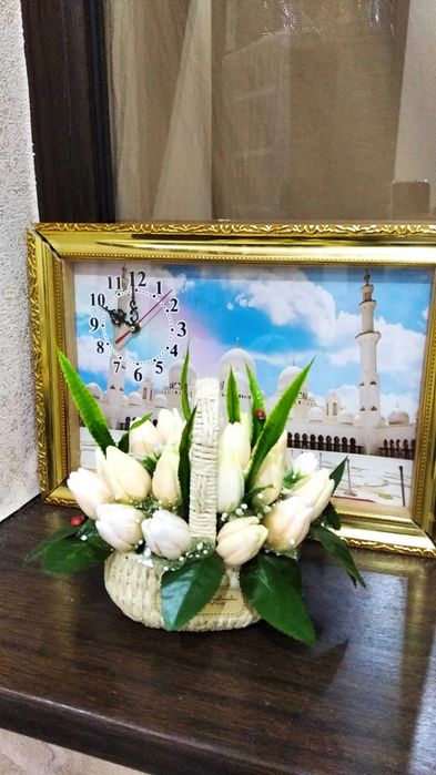 Букет из мыло ё корзина 8март аеллар айёмига совун гул якинлар ун