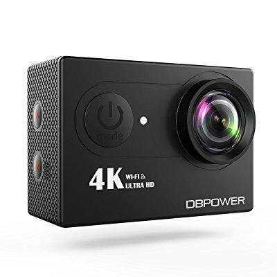 Action Camera 4K, wifi, DBPOWER, waterproof, sigilat!