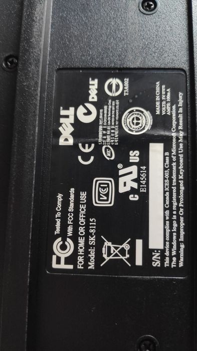 Оригинална компютърна клавиатура Dell