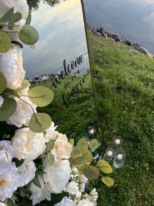 Oglinda personalizabila cu stikere