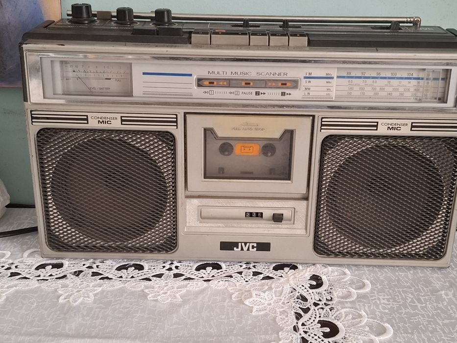 Radiocasetofon JVC