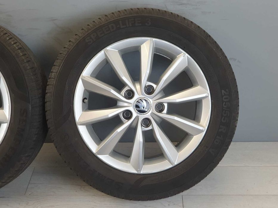 Roti/Jante Skoda 5x112 205/55 R16 Octavia, Superb, Yeti; VW, Audi,Seat