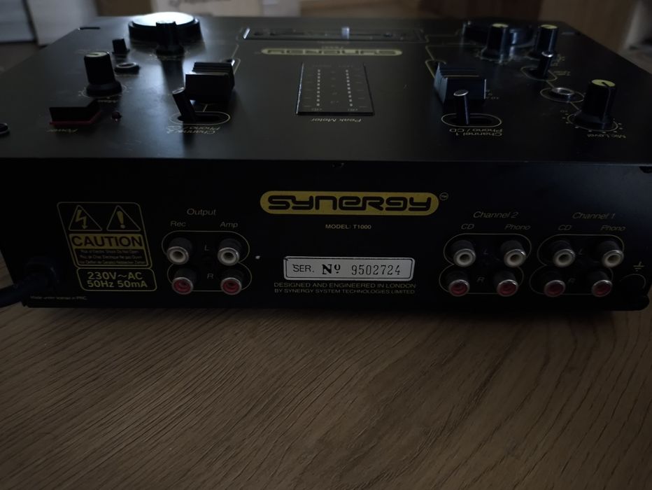 DJ миксер пулт Synergy T1000