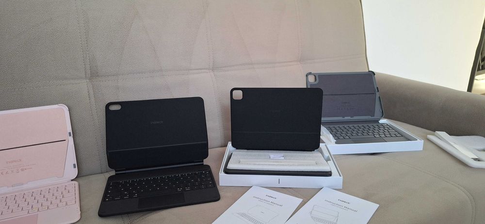 Husă iPad bluetooth cu tastatură şi touchpad - Inateck nouă, A16 2025