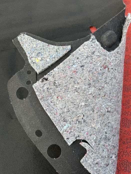 Ковролин, пол багажника. Лада Ларгус.