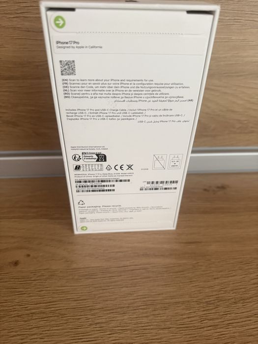 iPhone 17 Pro Blue  512GB-Нов запечатан гаранция