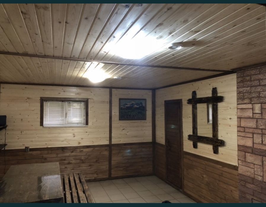 Баня на дровах по 1200