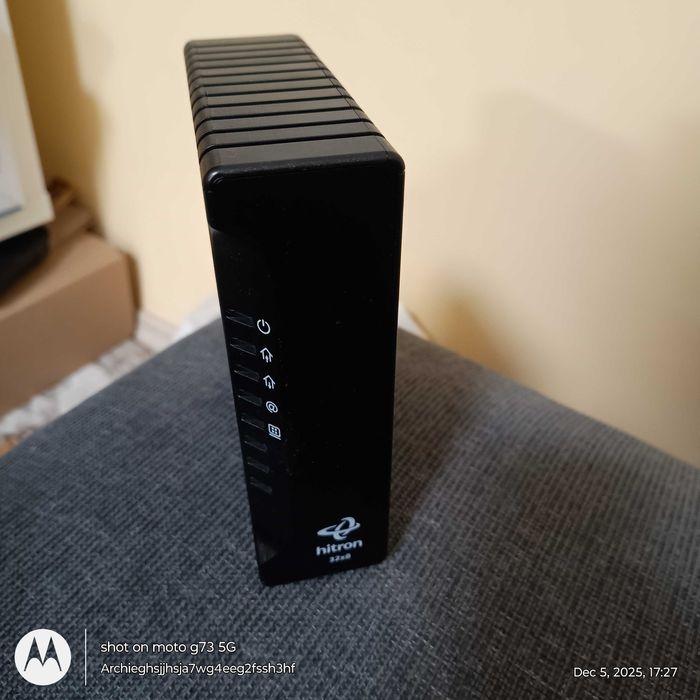 Кабелен Модем Hitron CDA-35 DOCSIS 3.0 – Отлично Състояние!