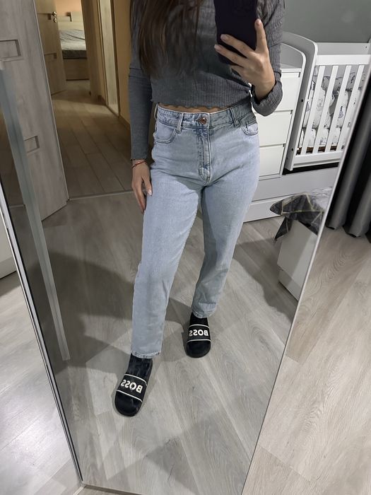 Светло сини дънки ZARA