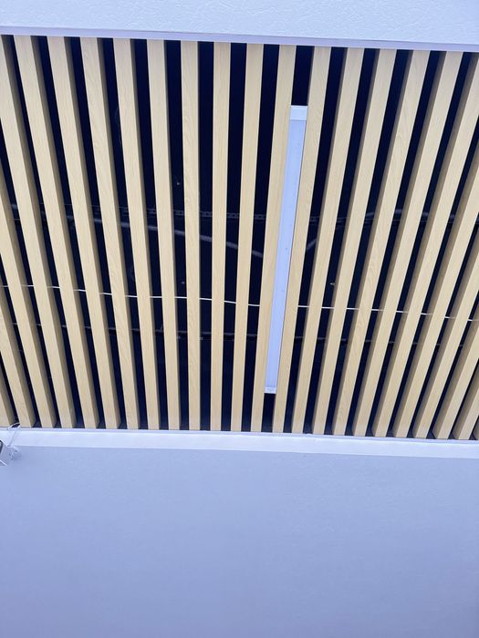 Армстронг грилйато Речни осма потолок лар Материал ва орнатиб бериш