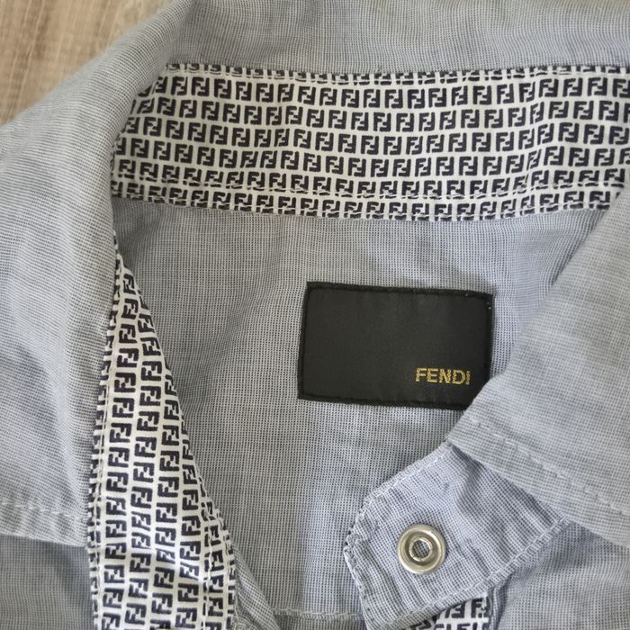 Платье Fendi голубое