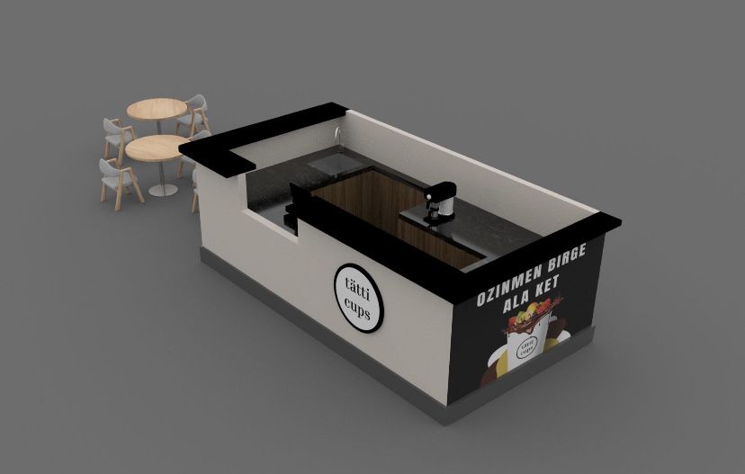 Торговый островок 6кв/м