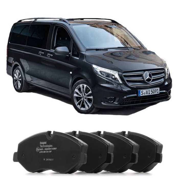 Mercedes Benz V Class W447 Оригинальные передние Колодки Euro Pads